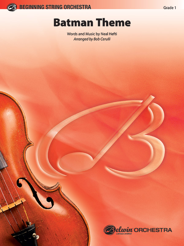 Batman's Theme for string orchestra&nbsp;&nbsp;score and parts&nbsp;&nbsp;
