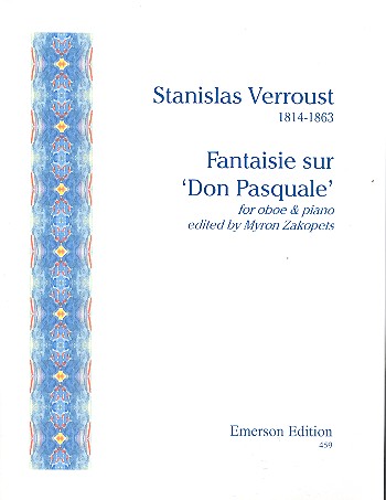 Fantasie über Don Pasquale von Donizetti&nbsp;&nbsp;für Oboe und Klavier&nbsp;&nbsp;