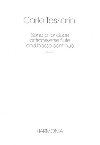 Sonate B-Dur op.2,2 für Oboe  (Flöte) und Bc  