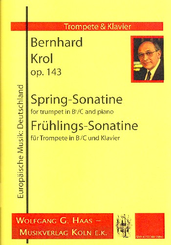 Frühlings-Sonatine für Trompete (B/C)&nbsp;&nbsp;und Klavier&nbsp;&nbsp;
