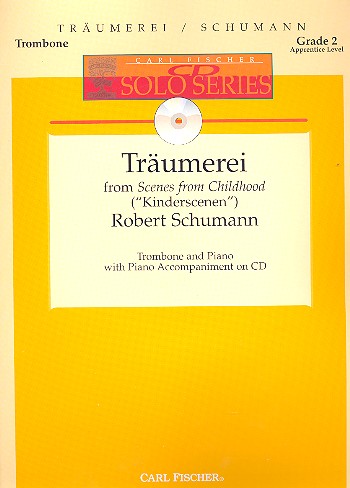 Träumerei (+CD) for trombone and&nbsp;&nbsp;piano&nbsp;&nbsp;