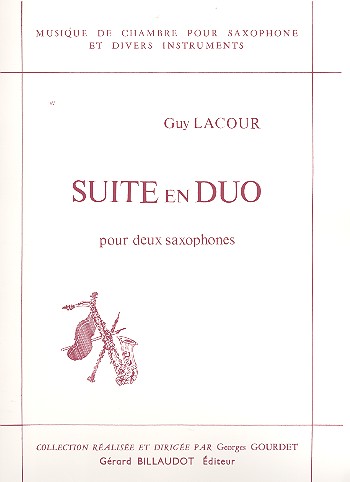 Suite en duo pour 52 saxophones&nbsp;&nbsp;2 partitions&nbsp;&nbsp;