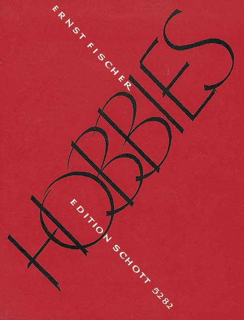 Hobbies  für Männerchor (TTBB), Soli mit Begleitung einer Combo-Besetzung  Partitur - Klavier 4-händig oder 2 Klaviere