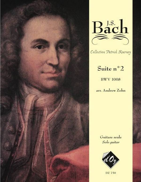 Suite a-Moll Nr.2 BWV1008&nbsp;&nbsp;für Gitarre&nbsp;&nbsp;