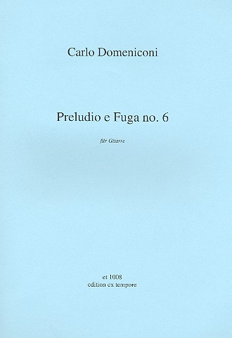 Preludio e Fuga no.6 op.116 &nbsp;&nbsp;für Gitarre&nbsp;&nbsp;