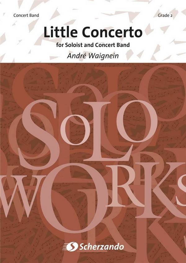 Little Concerto for soloist and concert band&nbsp;&nbsp;score+parts&nbsp;&nbsp;