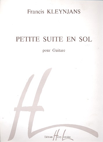Petite Suite en sol pour guitare    