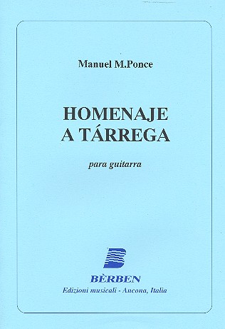 Homenaje a Tárrega  für Gitarre  
