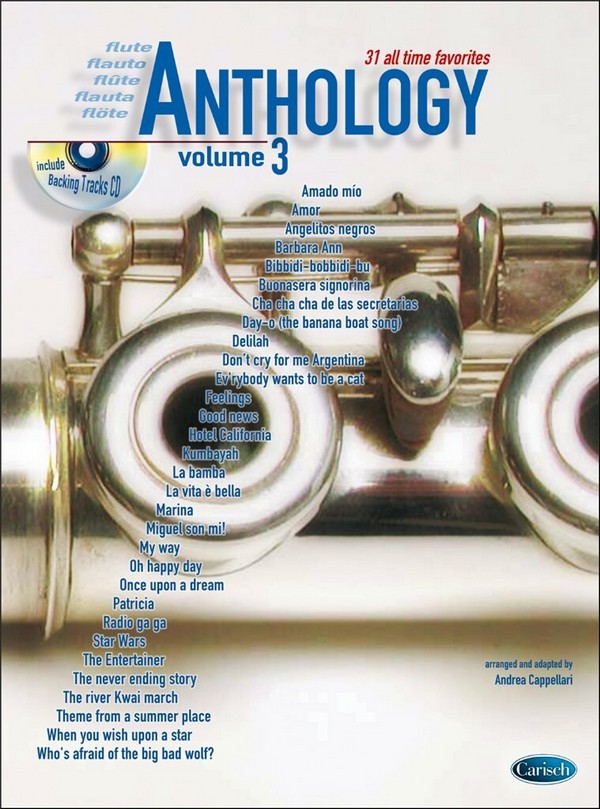 Anthology vol.3 (+CD): for flute    