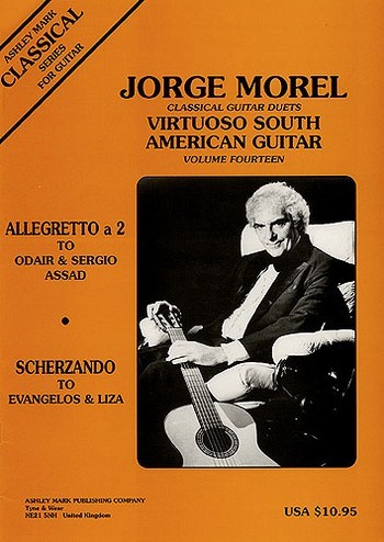 Allegretto a 2  und  Scherzando&nbsp;&nbsp;für 2 Gitarren&nbsp;&nbsp;Spielpartitur