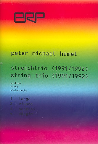 Streichtrio für Violine, Viola und  Violoncello  Partitur