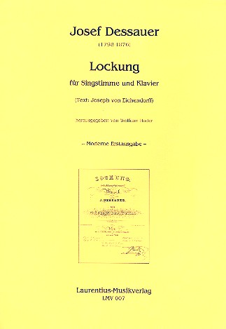 Lockung für Gesang und Klavier    