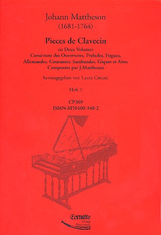 Pièces de clavecin Band 2 (Suiten 7-12)
