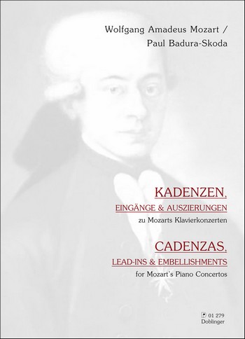 Kadenzen, Eingänge und Auszierungen  zu Mozarts Klavierkonzerten für Klavier  
