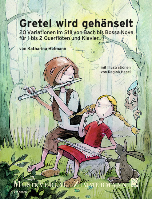 Gretel wird gehänselt&nbsp;&nbsp;für 1-2 Flöten und Klavier&nbsp;&nbsp;