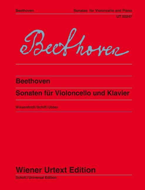 Sonaten&nbsp;&nbsp;für Violoncello und Klavier&nbsp;&nbsp;
