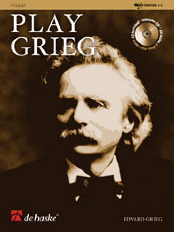 Play Grieg (+CD)&nbsp;&nbsp;for violin&nbsp;&nbsp;