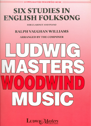 6 Studies in English Folksong  for clarinet and piano  