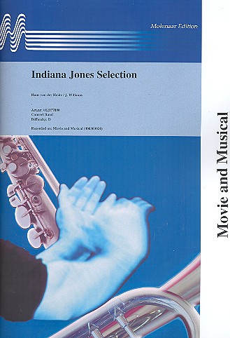 Indiana Jones Selection: for concert&nbsp;&nbsp;band&nbsp;&nbsp;score