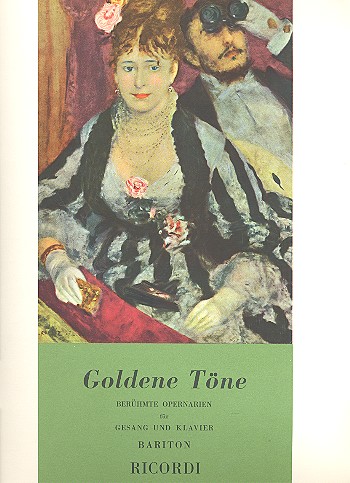 Goldene Töne für Bariton und Klavier&nbsp;&nbsp;&nbsp;&nbsp;