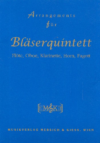 Czardas op.441 für Bläserquintett  (Fl, Ob, Klar in A, Horn, Fag)  Partitur+Stimmen