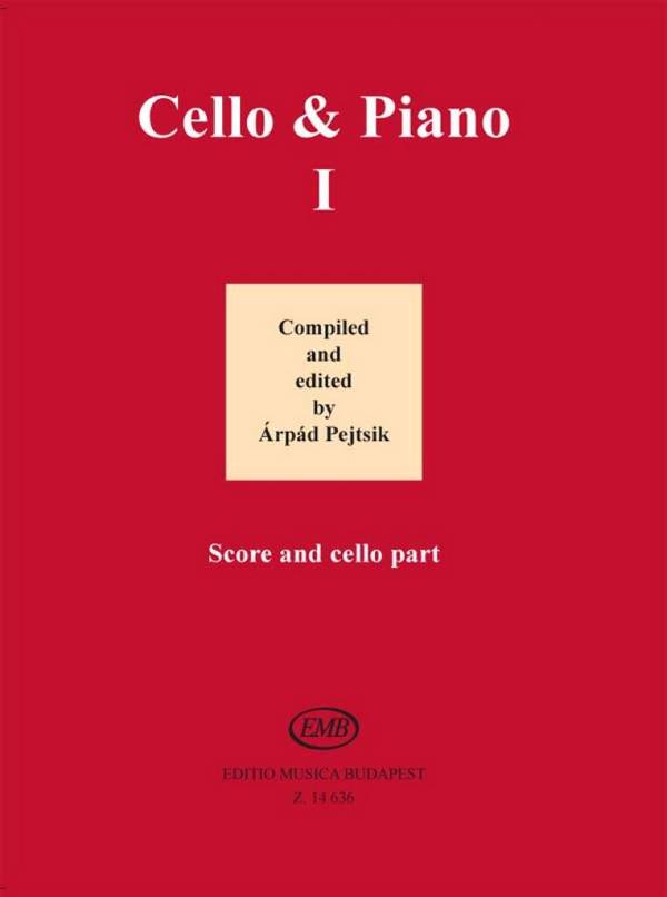 Cello and Piano vol.1&nbsp;&nbsp;&nbsp;&nbsp;