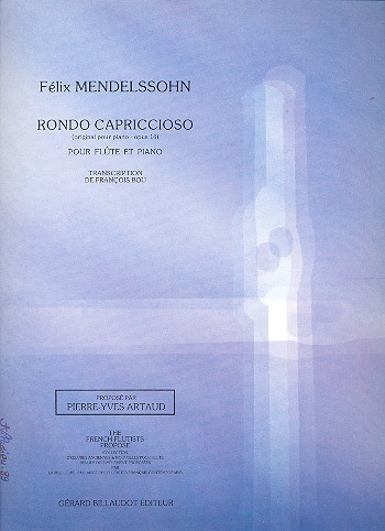 Rondo Capriccioso op.14 pour&nbsp;&nbsp;flute et piano&nbsp;&nbsp;