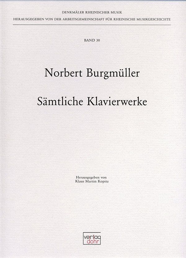 Sämtliche Klavierwerke  (gebunden)  