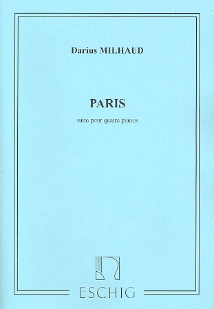 Paris für 4 Klavier