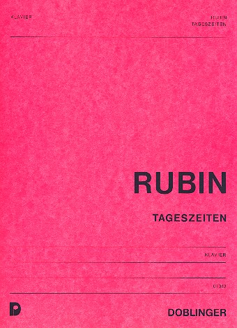 Tageszeiten&nbsp;&nbsp;für Klavier&nbsp;&nbsp;