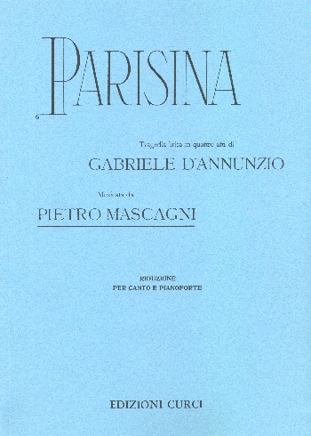 Parisana&nbsp;&nbsp;per canto e pianoforte&nbsp;&nbsp;