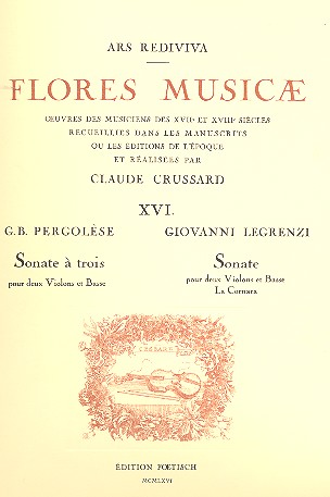 2 sonates pour 2 violons et basse continue  partition et parties  