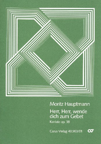 Herr Herr wende dich zum Gebet op.38  für Soli, gem Chor, 4 Posaunen und Orgel  Partitur