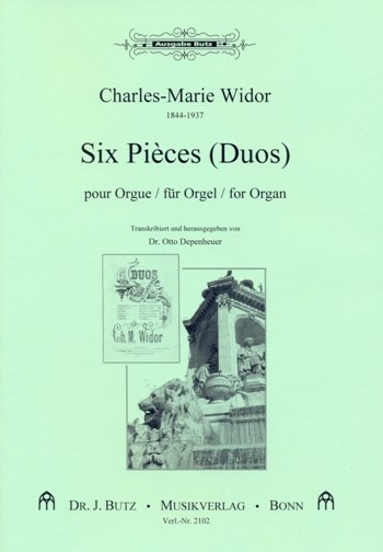 6 Pièces (Duos)  für Klavier und Harmonium für Orgel  