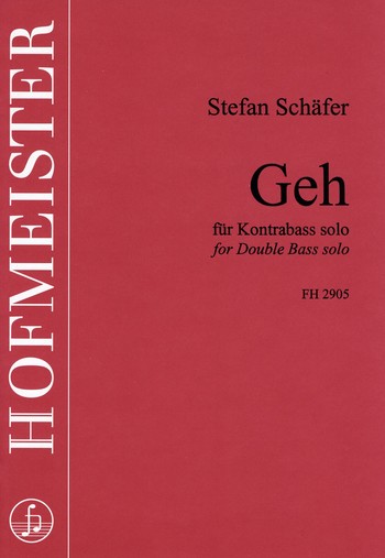 Geh für Kontrabass solo    