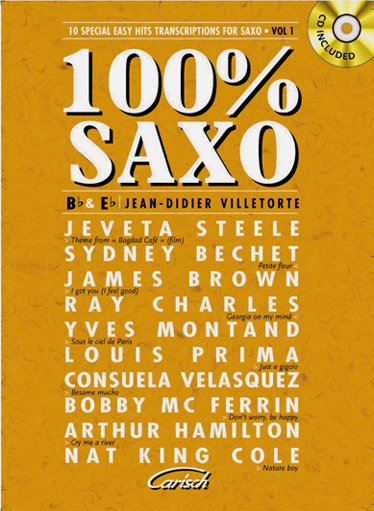 100% Saxo (+CD): for saxophone    