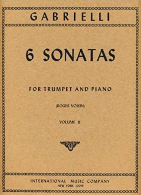 6 Sonatas op.11 vol.2 (nos 4-6)  for trumpet and piano  