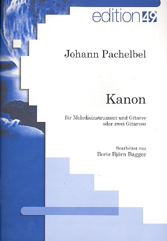 Kanon &nbsp;&nbsp;für Melodieinstrumente und Gitarre (2 Gitarren)&nbsp;&nbsp;Partitur und Stimmen