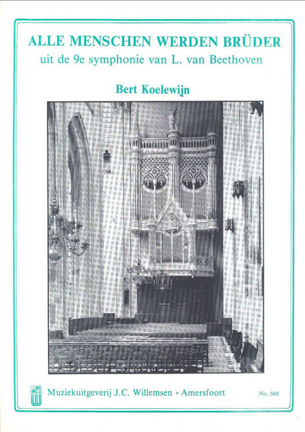 Alle Menschen werden Brüder&nbsp;&nbsp;für Orgel&nbsp;&nbsp;