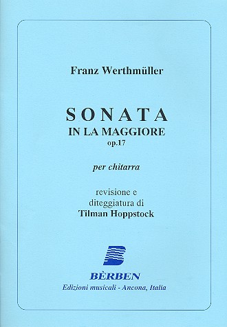 Sonate A-Dur op.17  für Gitarre  