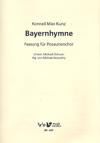 Bayernhymne für Posaunenchor