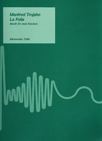 La Folia für 2 Klaviere  Partitur  