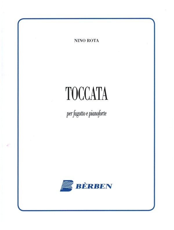 Toccata  per fagotto e pianoforte  