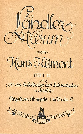 Ländleralbum Band 3 für 2 Flügelhörner  (Trompeten)  Stimmen