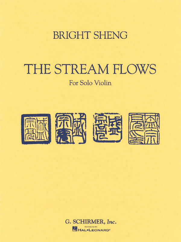 The Stream flows  for violin solo  