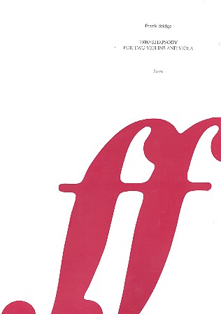 Trio Rhapsody for 2 violins and viola&nbsp;&nbsp;&nbsp;&nbsp;