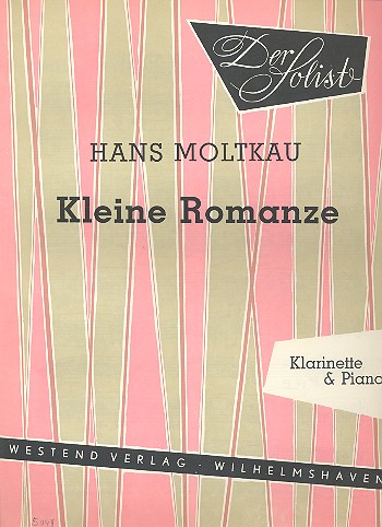 Kleine Romanze für Klarinette&nbsp;&nbsp;und Klavier&nbsp;&nbsp;