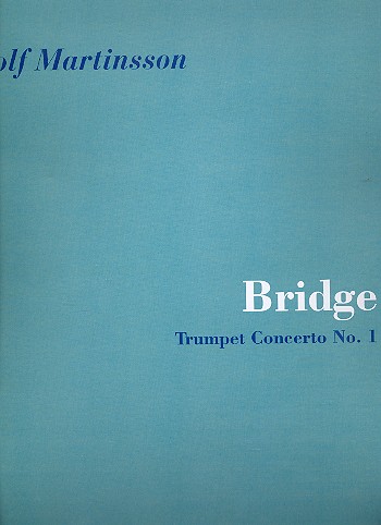 Bridge concerto no.1  for trumpet and orchestra  full score (1998)