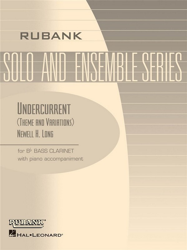 Undercurrent for b flat bass clarinet and piano    