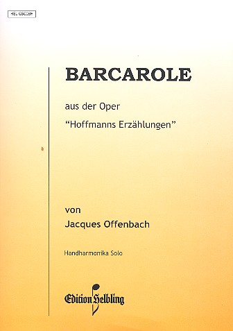 Barcarole für Handharmonika&nbsp;&nbsp;&nbsp;&nbsp;